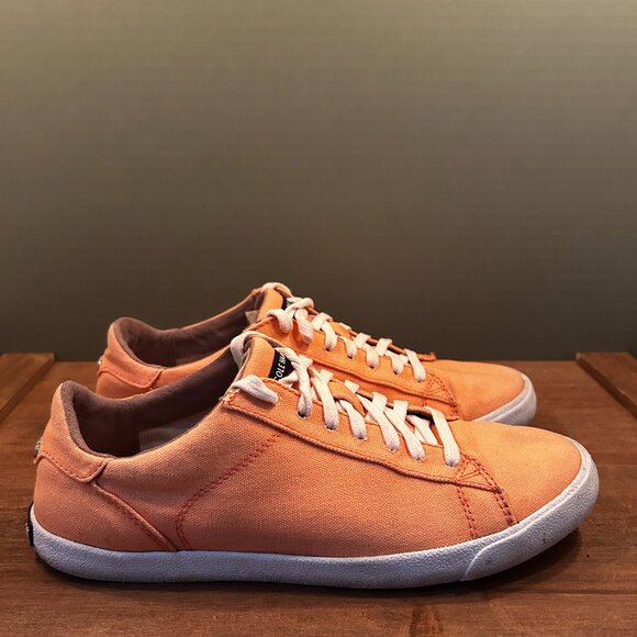 Cole Haan Womens Salmon Canvas Casual Shoes Sneakers Size 8B - Picture 4 of 9